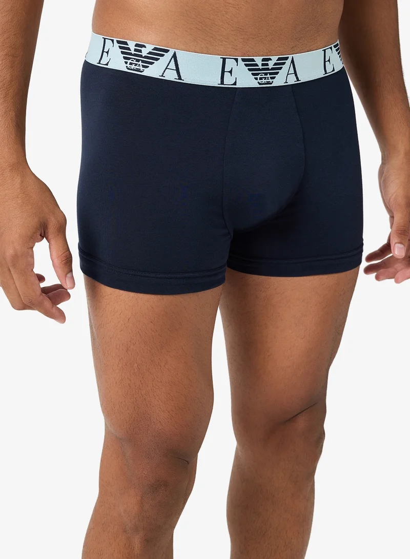 3 Pack Of Logo Boxers